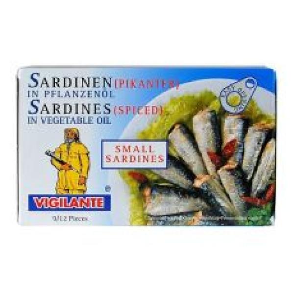 Sardinen scharf